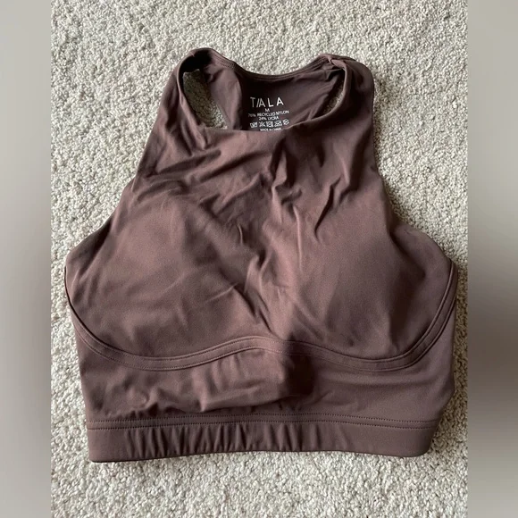 TALA skinluxe longline high neck sports bra - Picture 1 of 2